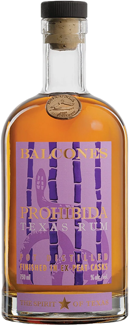 Balcones Distilling Prohibida Pot Distilled Rum