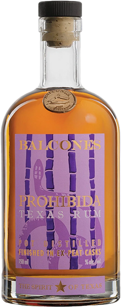 Balcones Distilling Prohibida Pot Distilled Rum