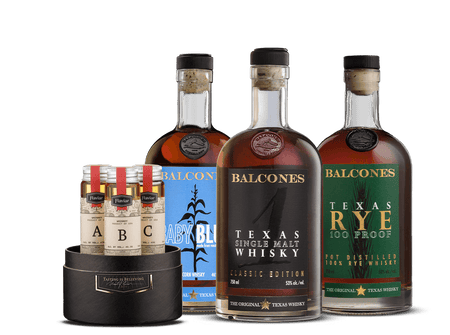 Balcones Whiskey Flight