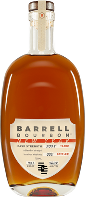 Barrell Bourbon New Year 2025 Cask Strength Whiskey