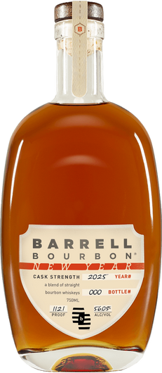 Barrell Bourbon New Year 2025 Cask Strength Whiskey