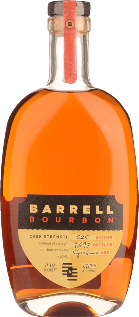 Barrell Craft Spirits Batch 025 Cask Strength 5 Year Old Bourbon Whiskey