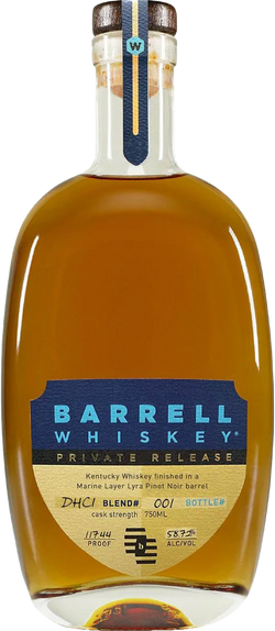 Barrell Whiskey Private Release Pinot Noir Barrel DHC1 Kentucky Whiskey