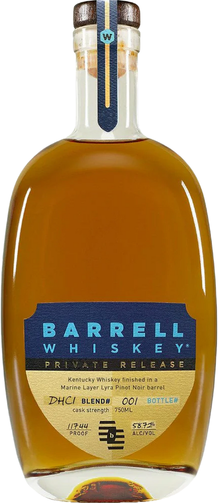 Barrell Whiskey Private Release Pinot Noir Barrel DHC1 Kentucky Whiskey