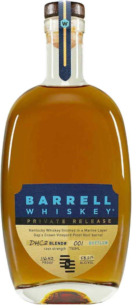 Barrell Whiskey Private Release Pinot Noir Barrel DHC2 Kentucky Whiskey