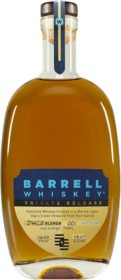 Barrell Whiskey Private Release Pinot Noir Barrel DHC2 Kentucky Whiskey