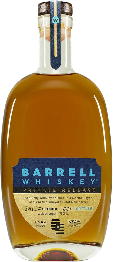 Barrell Whiskey Private Release Pinot Noir Barrel DHC2 Kentucky Whiskey