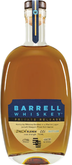 Barrell Whiskey Private Release Pinot Noir Barrel DHC4 Kentucky Whiskey
