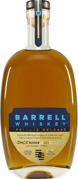 Barrell Whiskey Private Release Chardonnay Barrel DHC5 Kentucky Whiskey