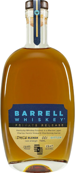 Barrell Whiskey Private Release Chardonnay Barrel DHC6 Kentucky Whiskey