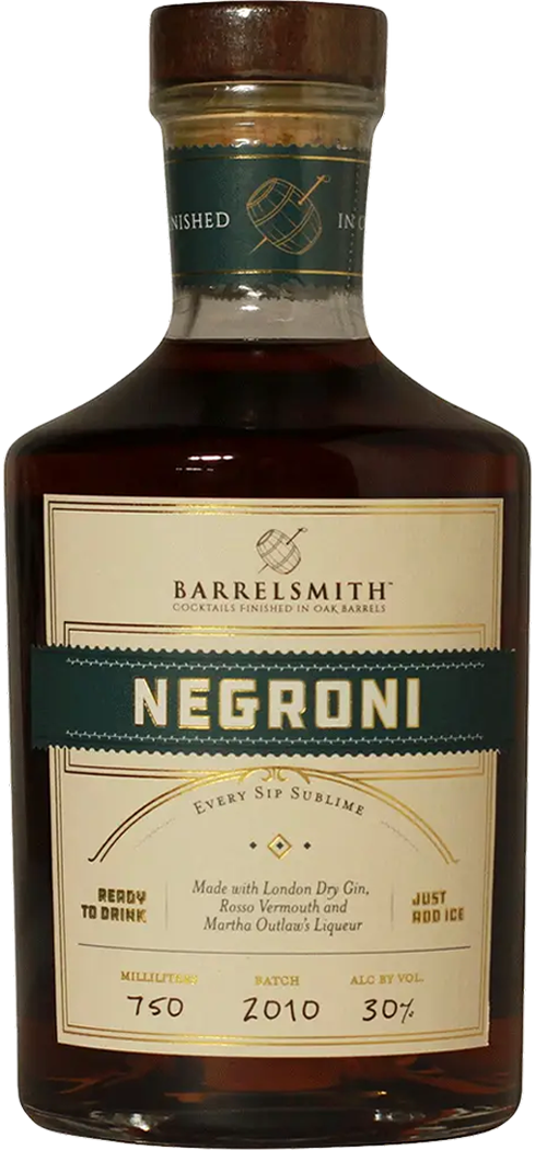 Barrelsmith Negroni Cocktail