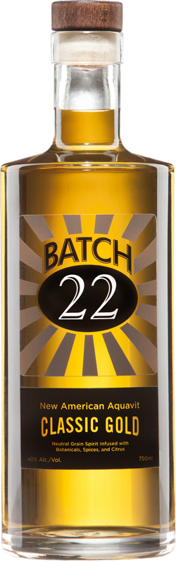 Batch 22 Classic Gold New American Aquavit