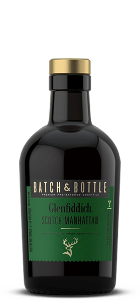 Batch & Bottle Glenfiddich Scotch Manhattan Ready To Drink Cocktail (375mL)
