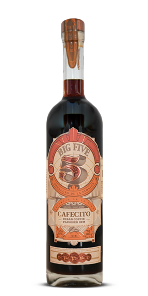 Big Five Cafecito Cuban Coffee Flavored Rum