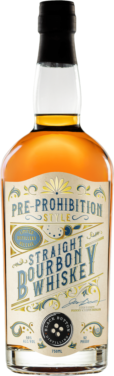 Black Button Pre-Prohibition Style Straight Bourbon Whiskey
