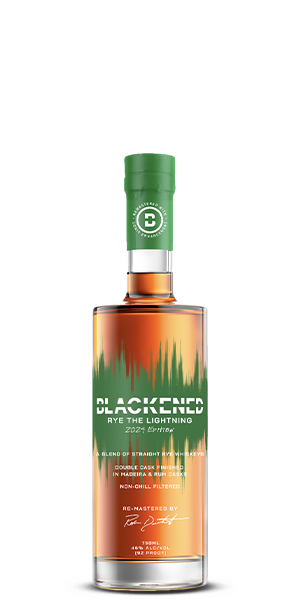 Blackened The Lightning 2024 Edition A Blend of Straight Rye Whiskeys