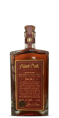 Blood Oath Pact No. 2 Kentucky Straight Bourbon Whiskey
