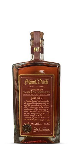 Blood Oath Pact No. 2 Kentucky Straight Bourbon Whiskey