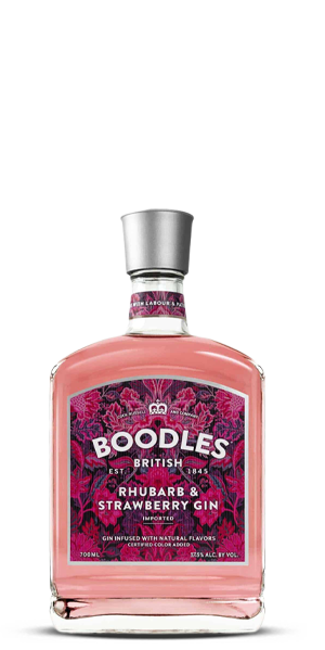 Boodles Rhubarb & Strawberry Gin (700mL)