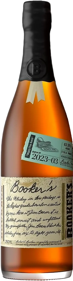 Booker's Bourbon 'Mighty Fine Batch' Straight Bourbon Whiskey Booker's Bourbon 'Mighty Fine Batch' Straight Bourbon Whiskey