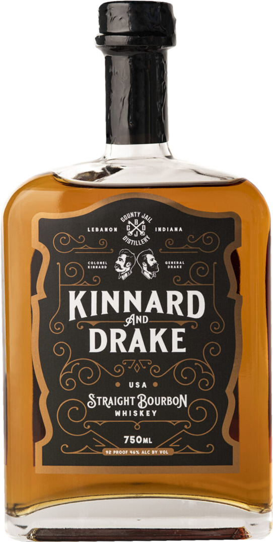 Boone County Jail Distillery 'Kinnard & Drake' Toasted Barrel Straight Bourbon Whiskey