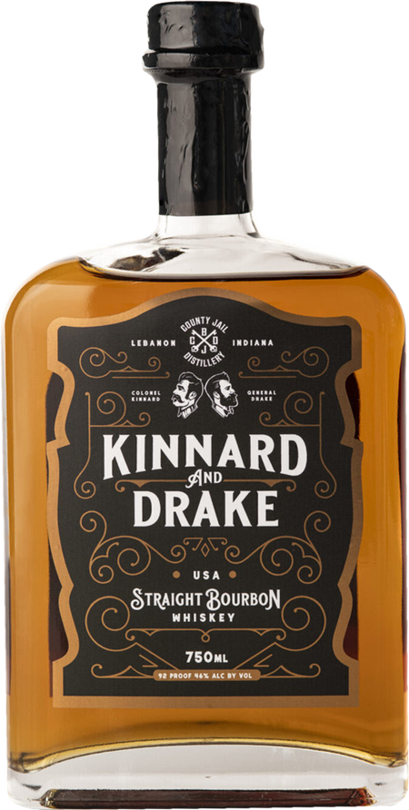 Boone County Jail Distillery 'Kinnard & Drake' Toasted Barrel Straight Bourbon Whiskey