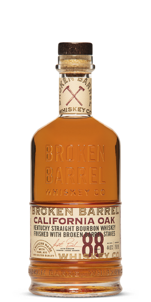 Broken Barrel California Oak Bourbon Whiskey