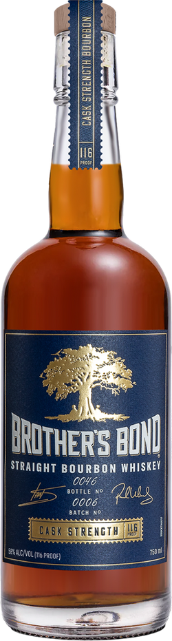 Brother's Bond Original Cask Strength Straight Bourbon Whiskey