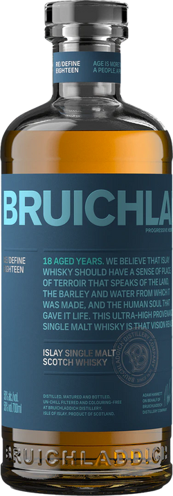 Bruichladdich Eighteen Aged Years Single Malt Scotch Whisky