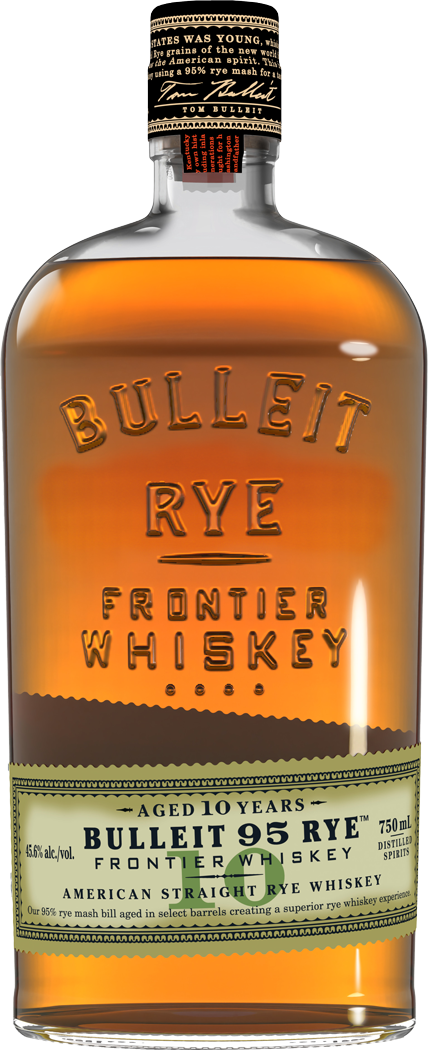 Bulleit 10 Year Old Rye Whiskey