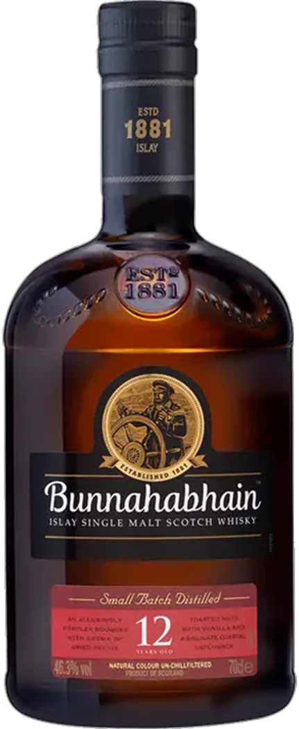 Bunnahabhain 12 Year Old Single Malt Scotch Whisky