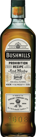 Bushmills Prohibition Recipe Irish Whiskey