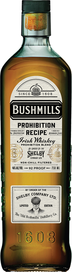 Bushmills Prohibition Recipe Irish Whiskey