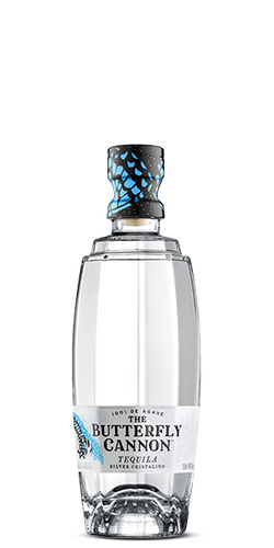 Butterfly Cannon Tequila Silver Cristalino