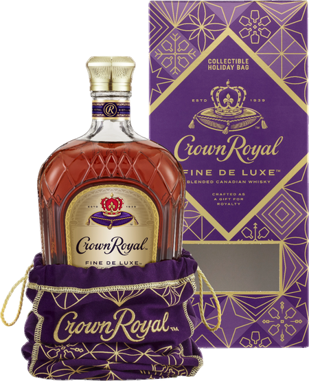 Crown Royal Fine De Luxe Limited Edition Holiday Bag (1.75L)