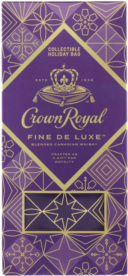 Crown Royal Fine De Luxe Limited Edition Holiday Bag