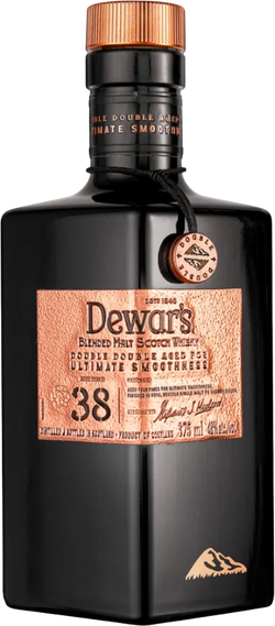 Dewars Blended Malt Scotch Double Double Aged 38 Year Old (375mL)
