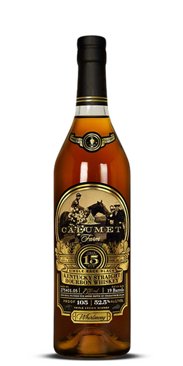 Calumet Farm 15 Year Old Single Rack Black Bourbon Whiskey