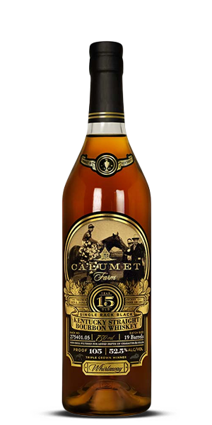 Calumet Farm 15 Year Old Single Rack Black Bourbon Whiskey