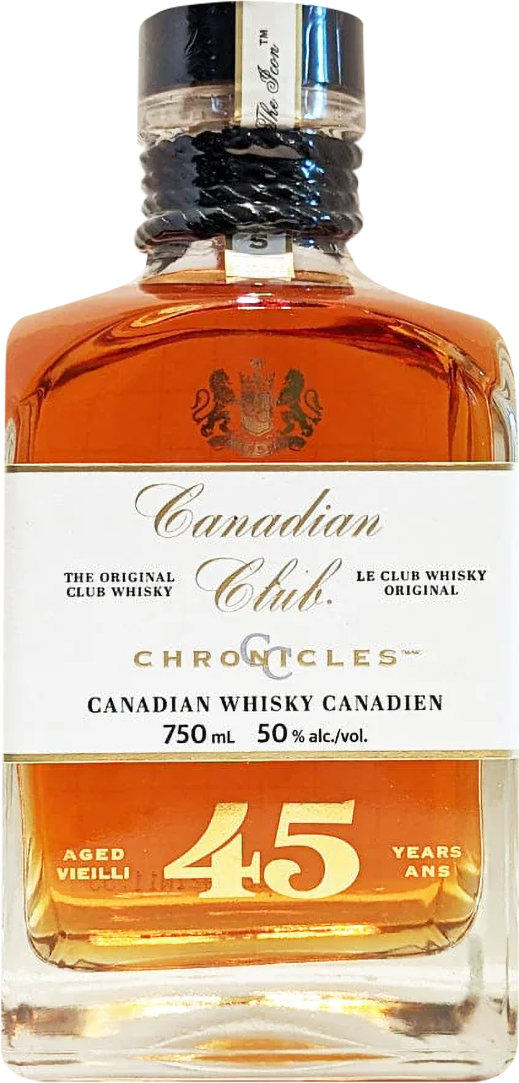 Canadian Club Chronicles 45 Year Old Whisky