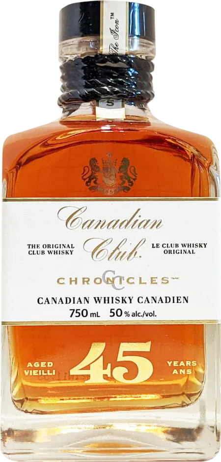 Canadian Club Chronicles 45 Year Old Whisky