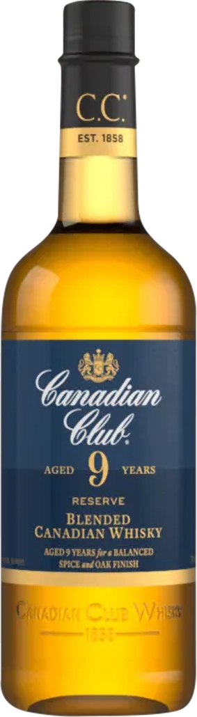 Canadian Club Reserve Aged 9 Year Blended Canadian Whisky