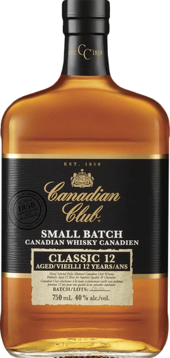 Canadian Club Small Batch Classic 12 Year Old Blended Canadian Whisky