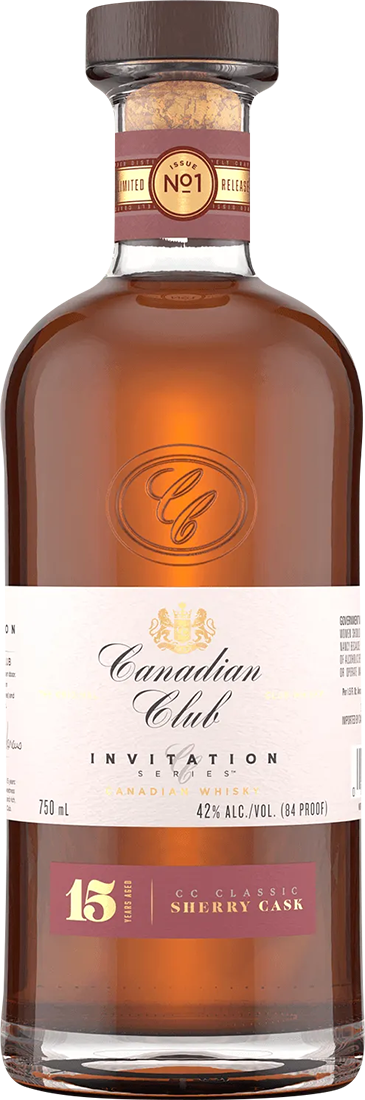 Canadian Club 'Invitation Series' Sherry Cask 15 Year Canadian Whisky