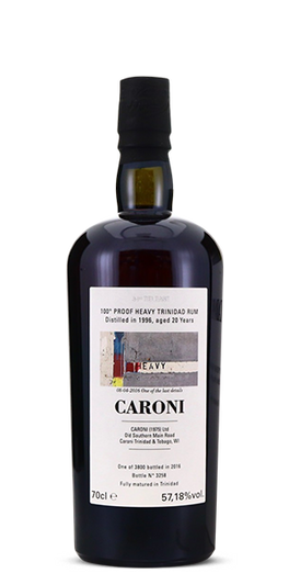 Caroni 20 Year Old 1996 100 Proof Heavy Rum (700mL)