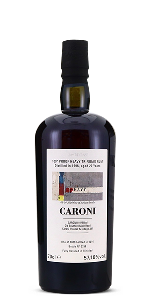 Caroni 20 Year Old 1996 100 Proof Heavy Rum