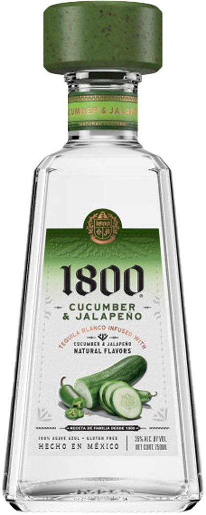 Casa Cuervo 1800 Cucumber - Jalapeno Tequila