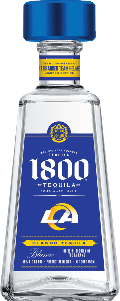 Casa Cuervo 1800 LA Rams Edition Silver - Blanco Tequila