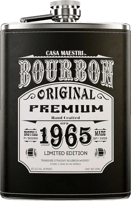 Casa Maestri 1965 Flask Limited Edition Straight Bourbon Whiskey (200mL)