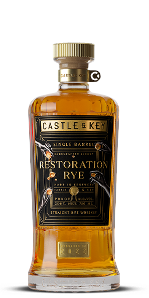 Castle & Key Restoration Rye Single Barrel 1685 Kentucky Straight Rye Whiskey